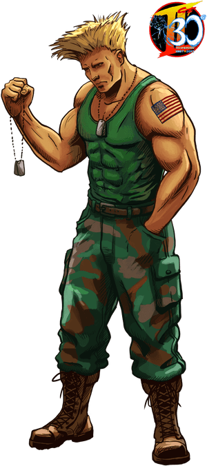 Guile By Crescentdebris - Street Fighter Game Guile, HD Png Download PNG image with transparent background