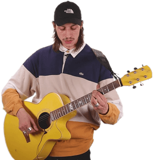 Romeo Elvis With His Guitar - Romeo Elvis Guitar, HD Png Download PNG image with transparent background