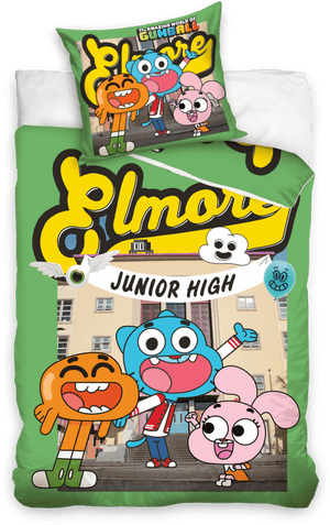 Amazing World Of Gumball Bedsheets, HD Png Download PNG image with transparent background