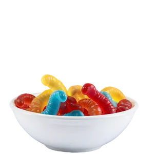 Gummy Worm Party Mix Png Ace58 PNG Image