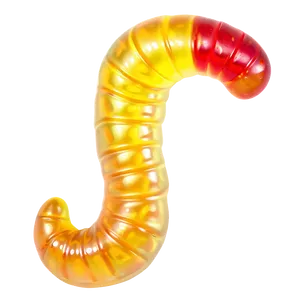 Gummy Worm Texture Close Up Png 35 PNG Image