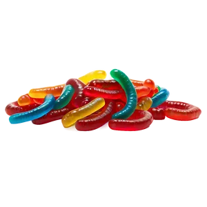 Gummy Worms Spilling Out Png Lub PNG Image