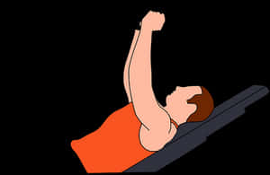 Gymnast Performing Pommel Horse Routine PNG image with transparent background