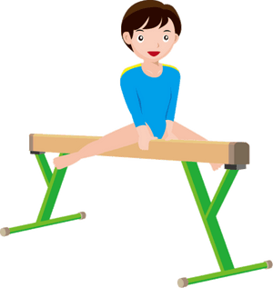 Gymnastics Images For You Hd Photo Clipart - Playing Gymnastics Clipart, HD Png Download PNG image with transparent background