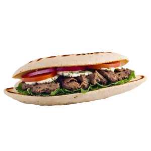 Gyro With Hummus Png Ujv21 PNG Image