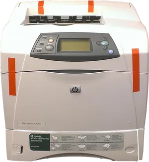 H P Laser Jet4200n Printer PNG Image