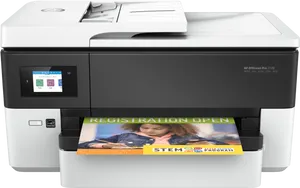 H P Office Jet Pro7720 Wide Format Allin One Printer PNG Image