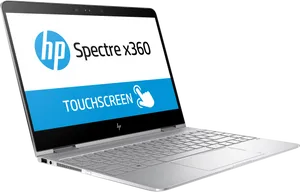 H P Spectrex360 Touchscreen Laptop PNG Image