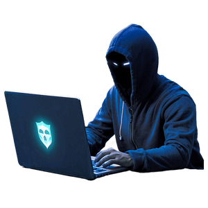 Hacker in Action PNG fwx61 PNG image with transparent background