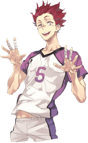 #haikyuu #volleyball #boy #satori #tendou #satoritendou - Tendou Satori, HD Png Download PNG image with transparent background