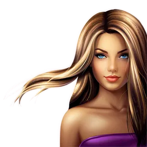 Hair Clipart B PNG Image