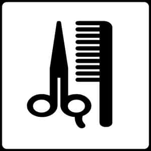 Hairdressing_ Scissors_and_ Comb_ Icon PNG with transparent background
