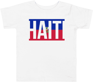 Haiti Flag Toddler Short Sleeve Tee - Active Shirt, HD Png Download PNG