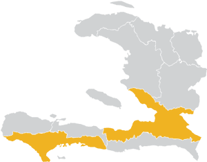 Capital Of Haiti Map, HD Png Download PNG