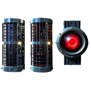 Hal 9000 3d Model Png Okw40 PNG Image