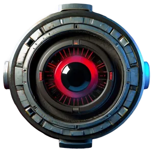 Hal 9000 3d Model Png Xra14 PNG Image