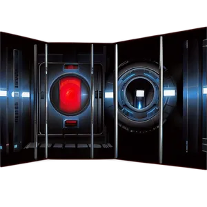 Hal 9000 Digital Art Png 06252024 PNG Image