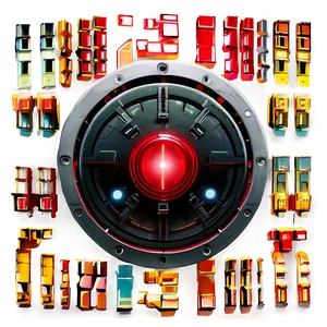 Hal 9000 Symbol Png 06252024 PNG Image