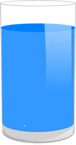 Half Full Glassof Water PNG Image