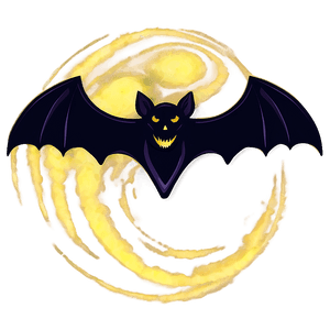 Halloween Bat Silhouette PNG 04292024 PNG image with transparent background