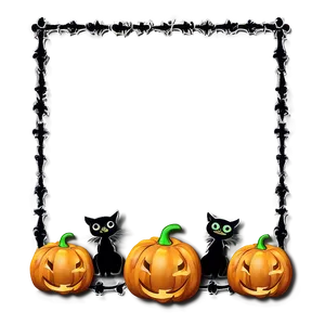 Halloween Border For Posters Png Wtk89 PNG Image