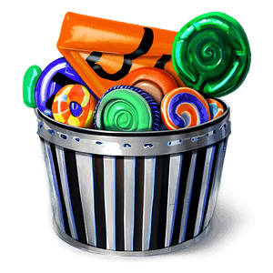 Halloween Candy Bucket PNG 28 PNG image with transparent background