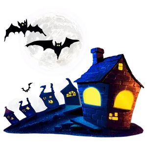 Halloween Eerie Night Png Bjd PNG Image