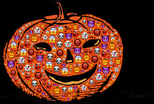 Halloween Emoji Pumpkin.jpg PNG image with transparent background