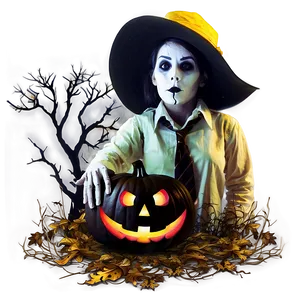 Halloween Haunting Mystery Png Mhj53 PNG Image