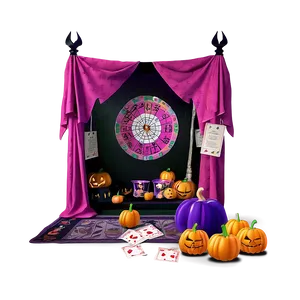 Halloween Party Fortune Telling Corner Png Upv PNG Image