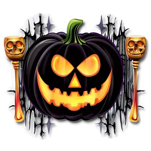 Halloween Party Invitations Png Lop PNG Image