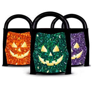 Halloween Party Trick Or Treat Bags Png Utd1 PNG Image