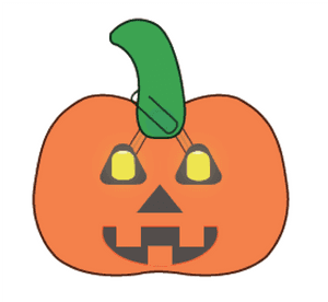 Halloween Pumpkin Lantern Illustration PNG image with transparent background