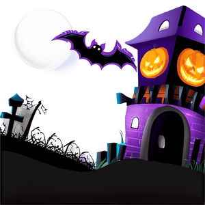 Halloween Spooky Scene PNG 05062024 PNG image with transparent background