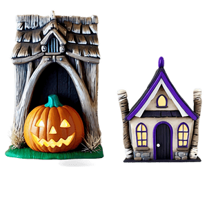 Halloween Village Sets PNG 06212024 PNG