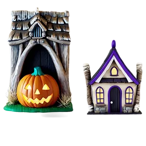 Halloween Village Sets Png 06212024 PNG Image