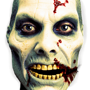Halloween Zombie Face PNG 05032024 PNG image with transparent background