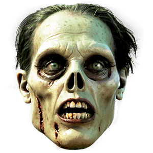 Halloween Zombie Face PNG 10 PNG image with transparent background