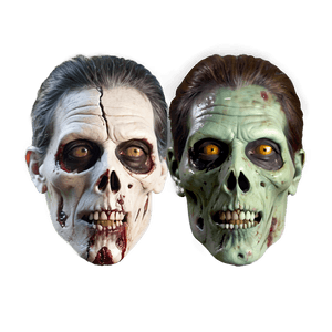 Halloween Zombie Face PNG xxe PNG image with transparent background