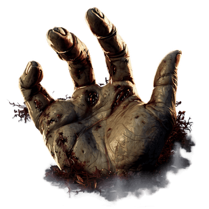 Halloween Zombie Hand PNG qal PNG image with transparent background