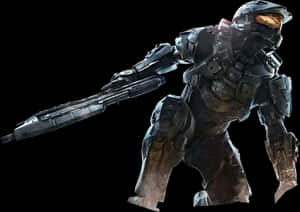 Halo 4 Masterchief Keyart Render By Kingac - Halo Master Chief Png, Transparent Png PNG image with transparent background