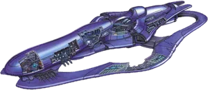 Halo Covenant Banshee Craft PNG Image