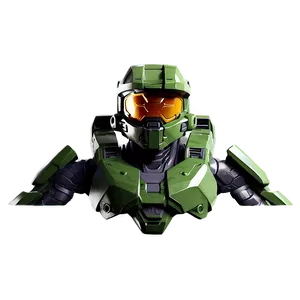 Halo Game Master Chief Profile Png Eas55 PNG Image