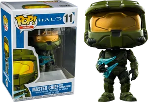 Halo Master Chief Funko Pop PNG Image