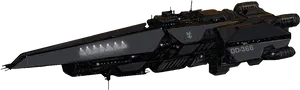 Halo U N S C Frigate Heartof Midlothian D D366 PNG Image