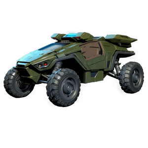 Halo Warthog Vehicle PNG 05032024 PNG image with transparent background