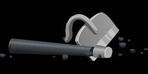 Hammer And Nail Vector Illustration PNG image with transparent background