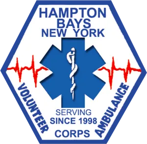 Hampton Bays Volunteer Ambulance Corps Emblem PNG Image