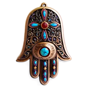 Hamsa Hand Amulet Png Yav PNG Image