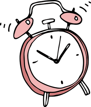 Alarm Clock Cartoon Clip Art - Transparent Alarm Clock Clipart, HD Png Download PNG
